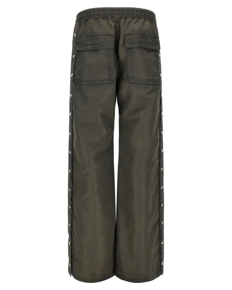 DRKSHDW by Rick Owens Wide Pusher Pants — Charcoal Charcoal