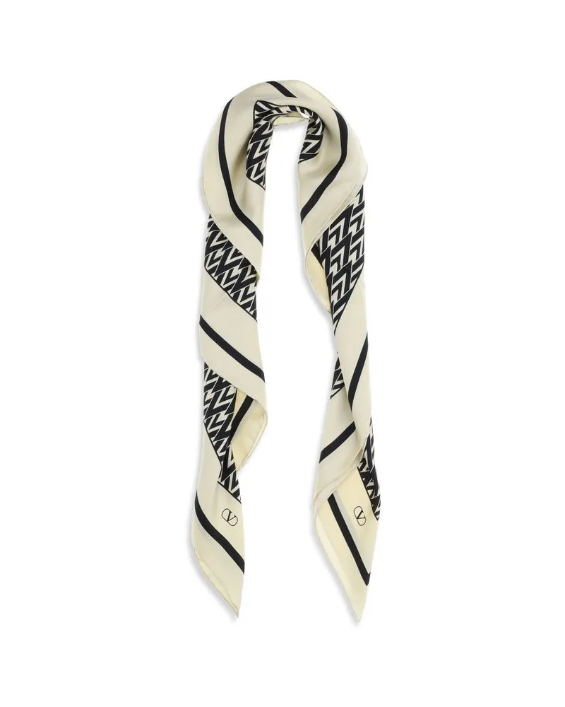 Valentino Garavani Women's Multicolor Silk Scarf Multicolor