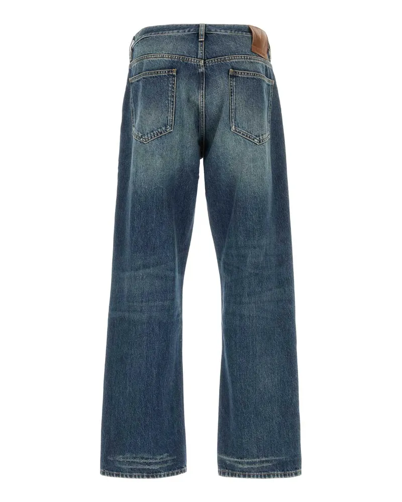 Valentino Garavani Men's Denim Jeans Mediumbluedenim Exterior: Cotton Blue