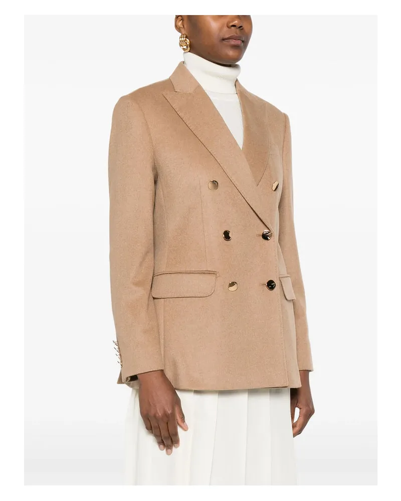 Max Mara Pesche Blazer — Beige Beige