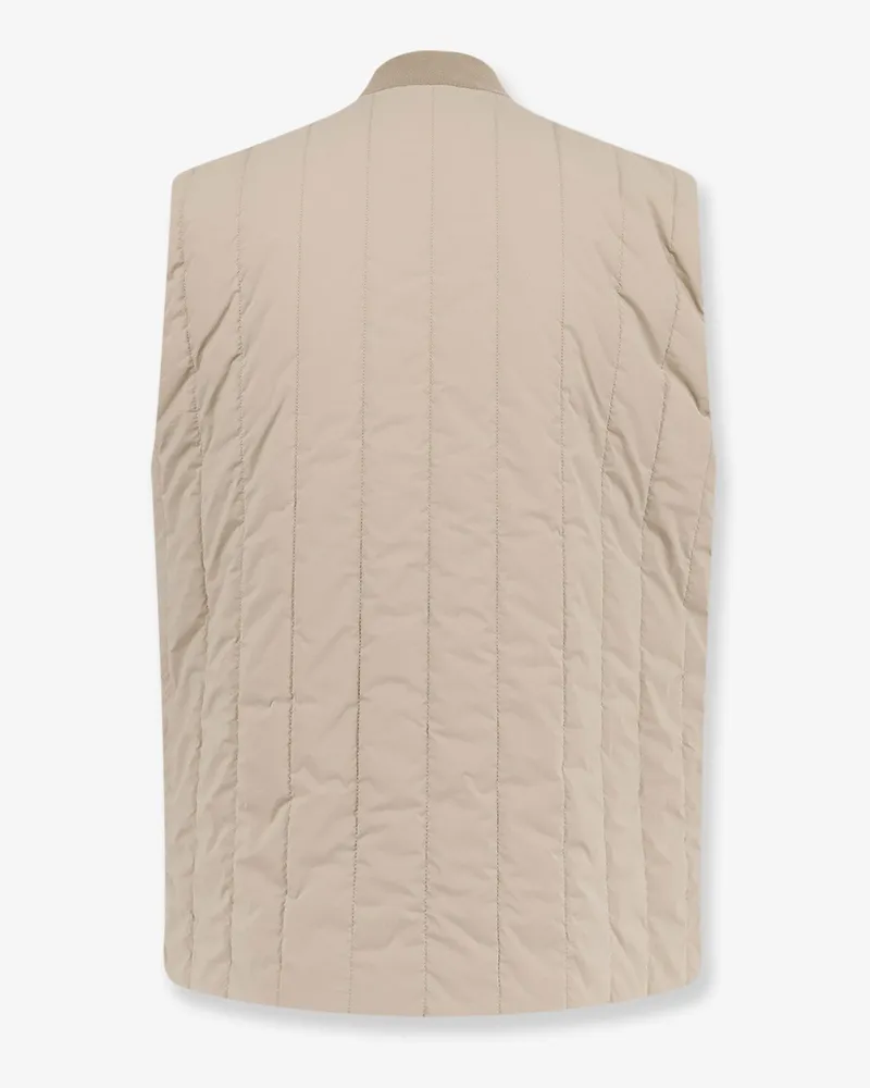 HUGO BOSS Men's Sleeveless Nylon Jacket Beige Shell: Polyamide Beige