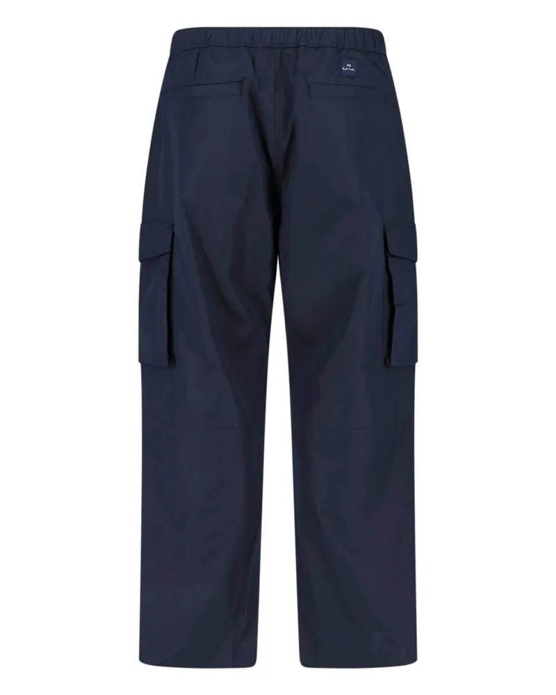 Paul Smith Men Trousers Blue Cotton Navy