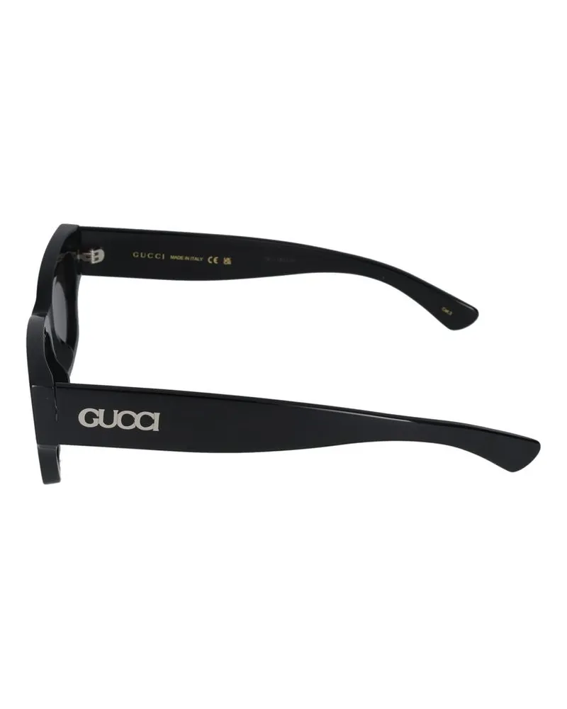 Gucci Men's Gg1794s Sunglasses Black Acetate Black