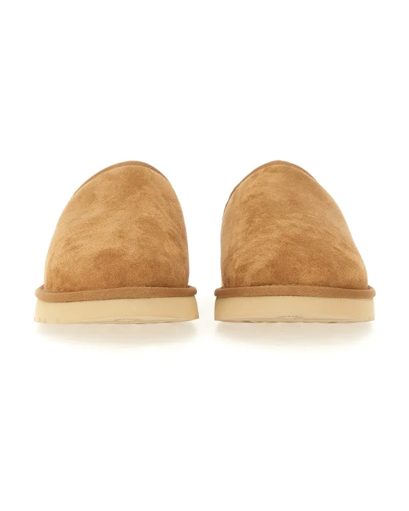 UGG Leather Slip-On Shoe — Brown Brown