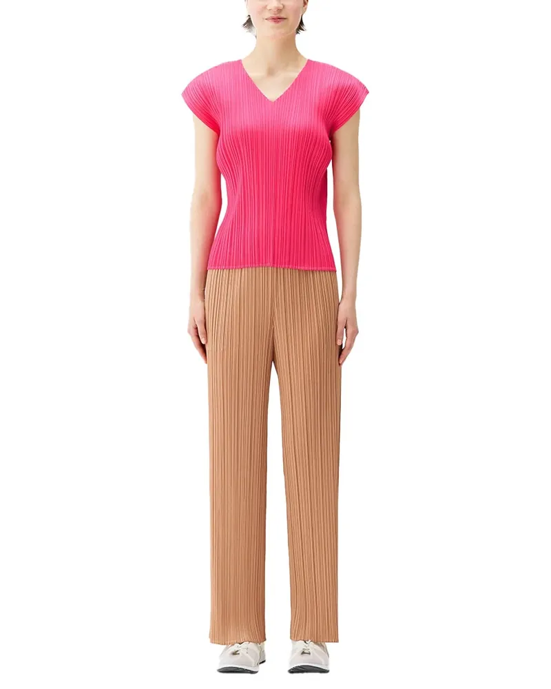 Issey Miyake Pleats Please Blouse — Pink Pink