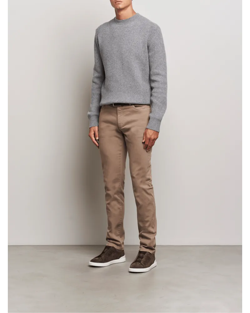 Ermenegildo Zegna Oasi Sweater — Gray Gray