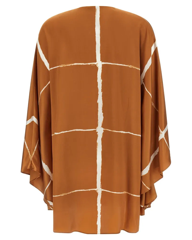 Kiton Women's Brown Silk Blouse Brown