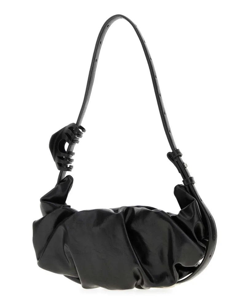 Diesel Women's Black Synthetic Leather Grab-D Shoulder Bag T8013 Borse A Mano Black