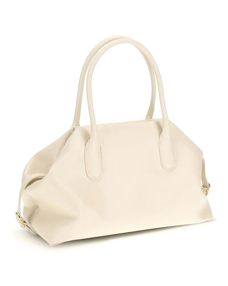 THEMOIRÈ Women's Tallia Trank Medium Shoulder Bag Butter Cream Others Materials Beige