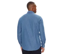 Lightweight Denim Shirt — Blue