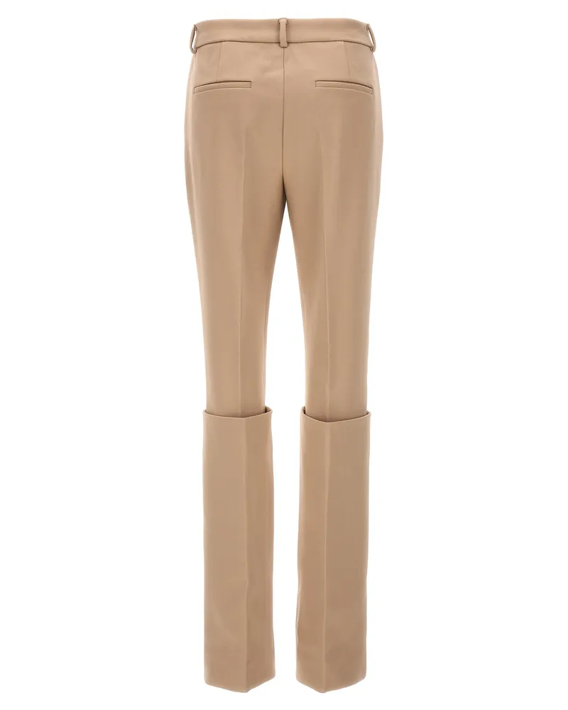 SPORTMAX Holiday Trousers — Beige Beige