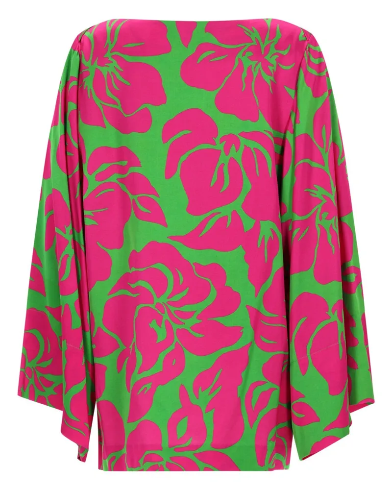 Dries van Noten Viscose Blouse — Multicolor Multicolor