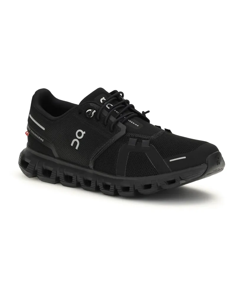 ON Women's Cloud 6 Sneakers Black-Black Black/black Black