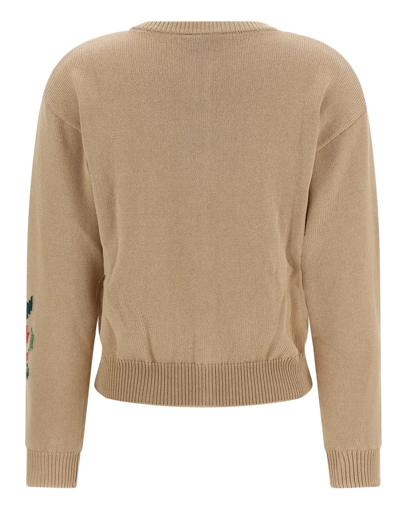 Max Mara Teapot Cardigan — Beige Beige