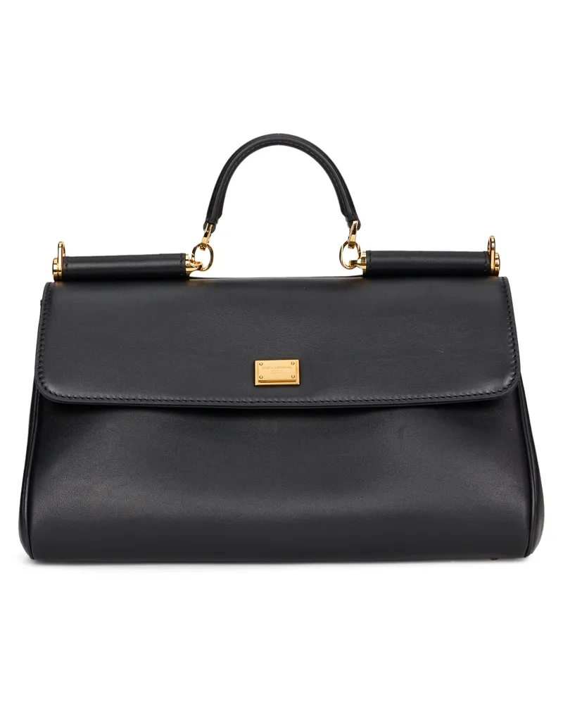 Dolce & Gabbana Top Handle Bag — Black Black