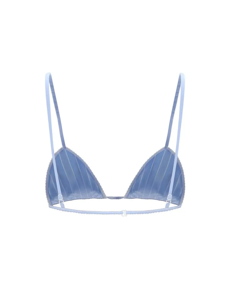 Dolce & Gabbana Women's Blue Polyamide Bra Clothing Blue