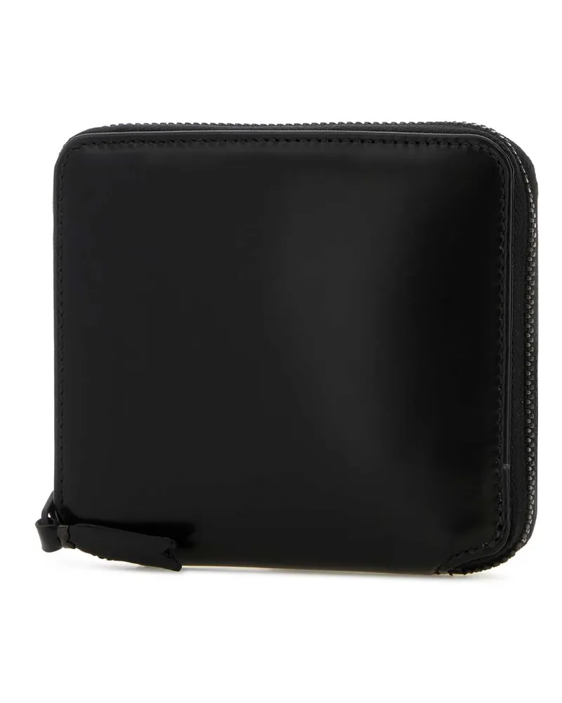 Comme des Garçons Men's Black Leather Wallet Blk Portafogli Black