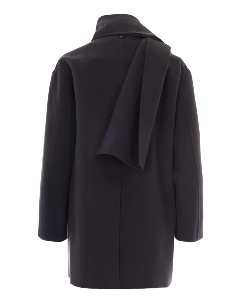 Max Mara Women's Coat Alicia Dark Grey Gray