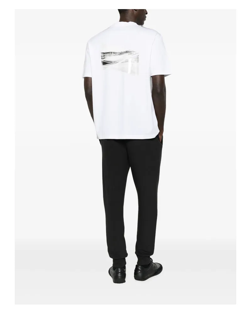 HUGO BOSS Cotton Jersey T-Shirt — White White