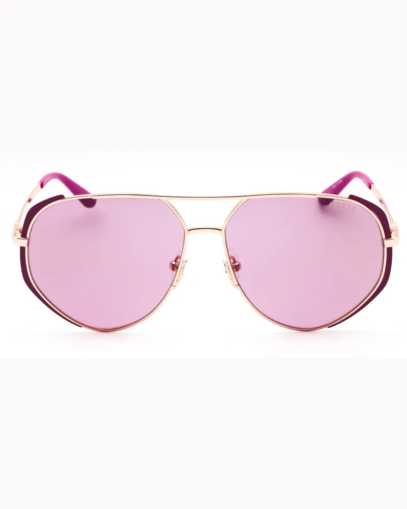 Guess Women's Gu00219 Sunglasses Black Pink