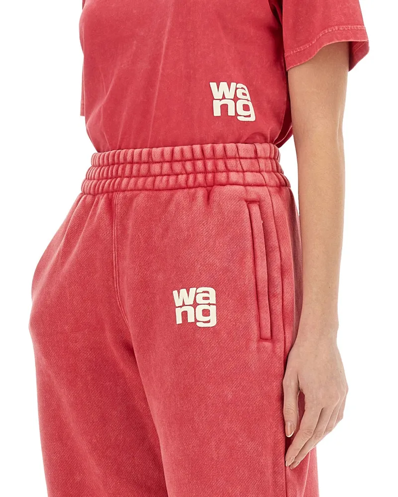 Alexander Wang Logo T-Shirt — Pink Pink