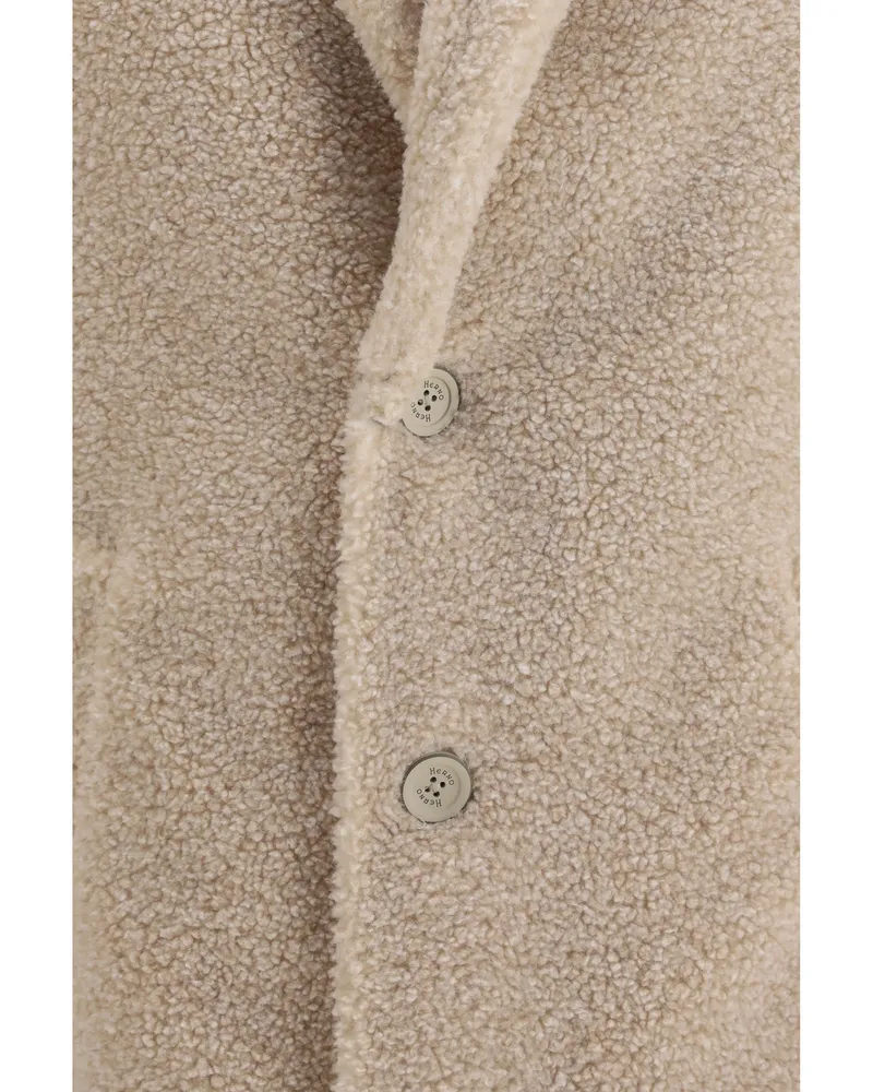 Herno Coat — Beige Beige