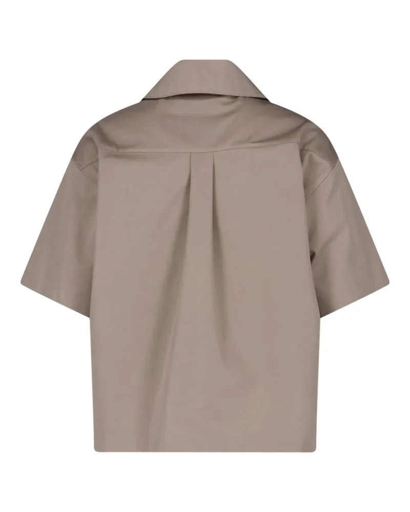 Balenciaga Men's Shirts Beige Cotton Beige