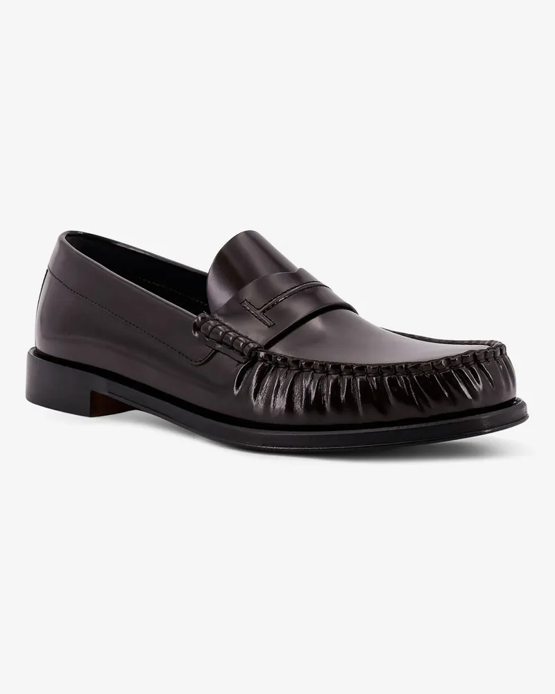 Tom Ford Men's Leather Loafer Brown Loafers Brown