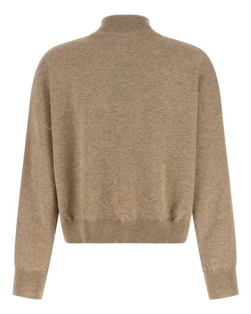 Brunello Cucinelli Women's Beige Cashmere Cardigan Clothing Beige