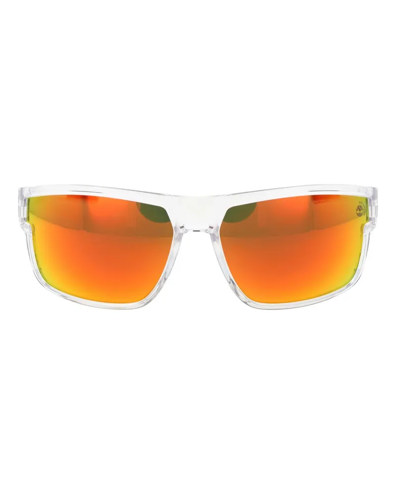 Timberland TI-1066463 Mirrored Orange Sunglasses — Transparent Transparent