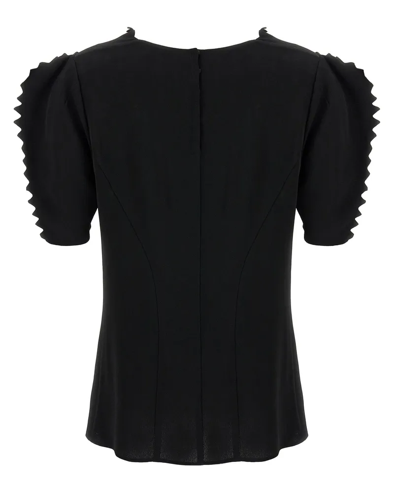 Prada Women's Black Viscose Tank Tops Black