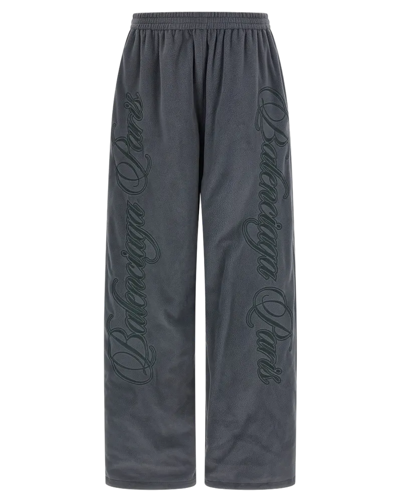 Balenciaga Women Multicolor Polyamide Athletic Pants Black