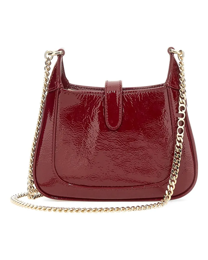 Gucci Women's Mini Jackie Bag Bordeaux Calfskin Calf Skin Handbags Hand Red