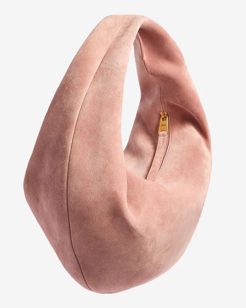 KHAITE Women's Hobo Bag Olivia Pink Baby Calfskin Shoulder Pink