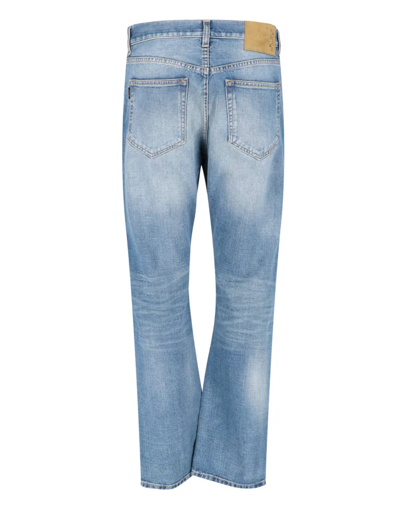 Haikure Men's Jeans Blue Cotton Blue