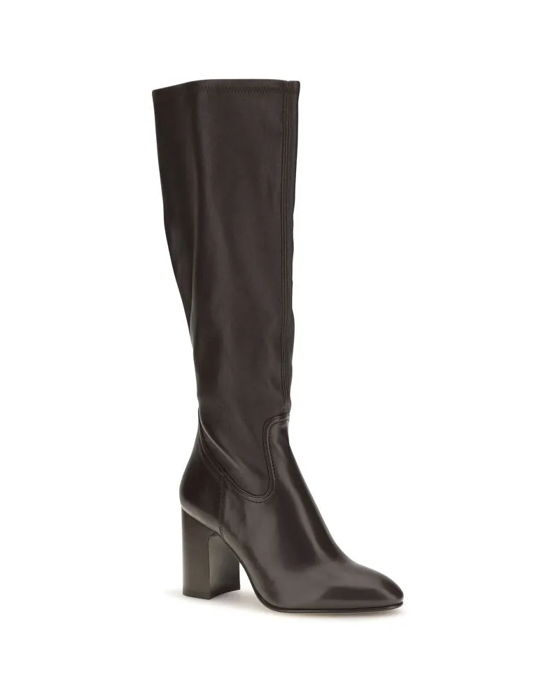 Stuart Weitzman Mulberry Stretch Boot — Black Black