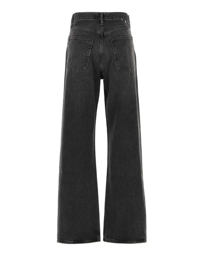 AGOLDE Women's Black Denim Jeans Translationdkvintblk Exterior: Recycled Cotton Black