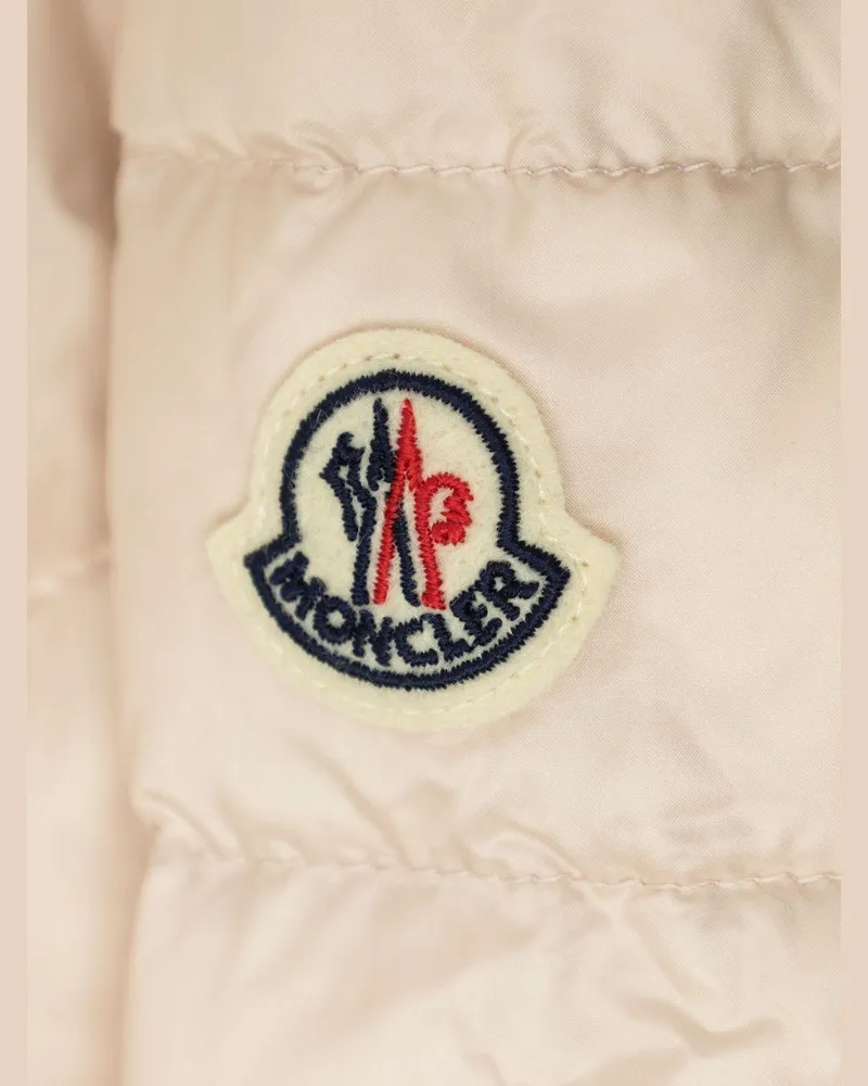Moncler Girls' Down Jacket Pink Polyamide Padded Pink