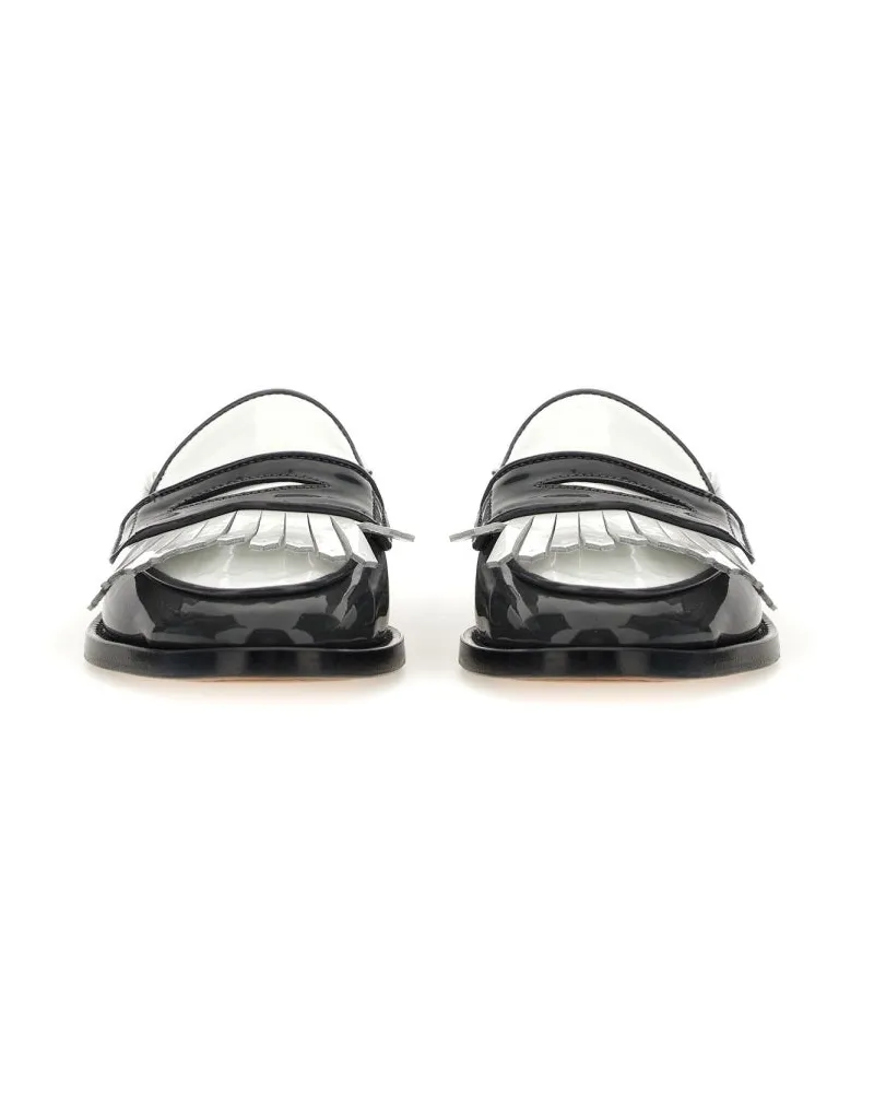 Thom Browne Kilt Varsity Loafer — Gray Gray
