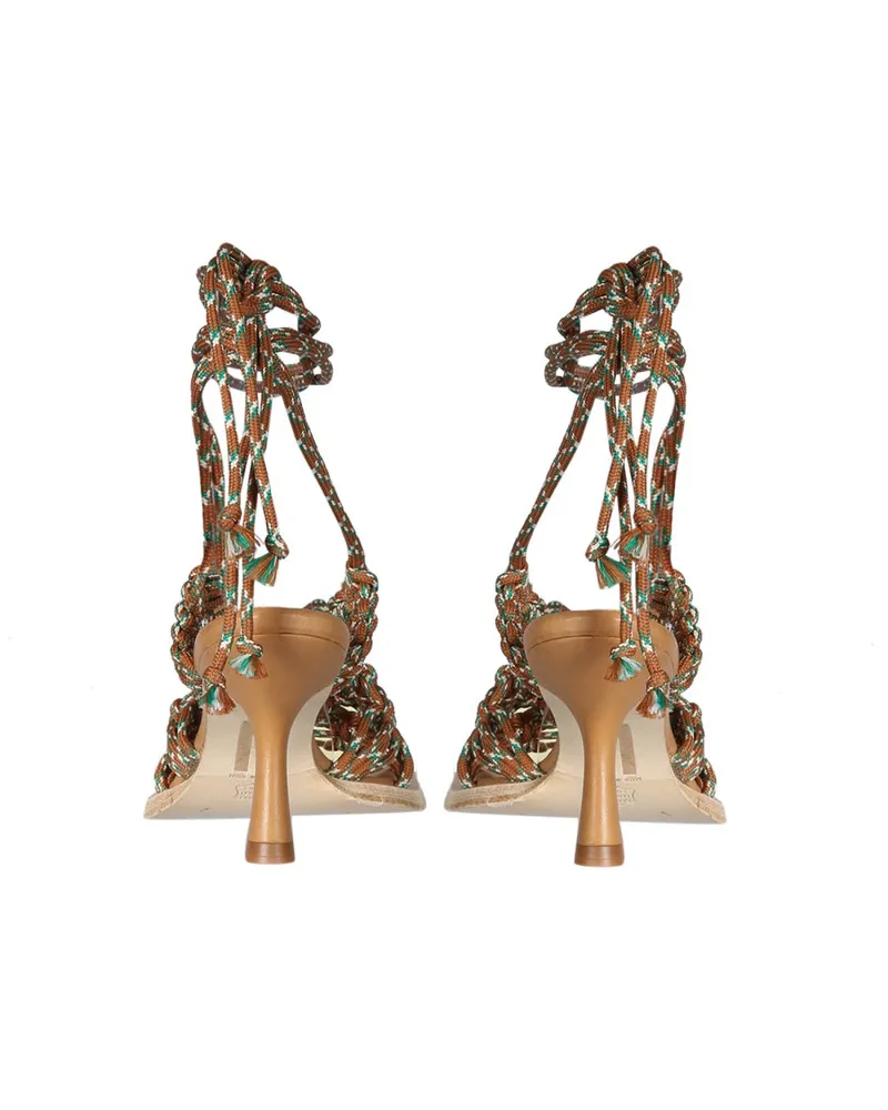 Miista Sundray Sandals — Brown Brown