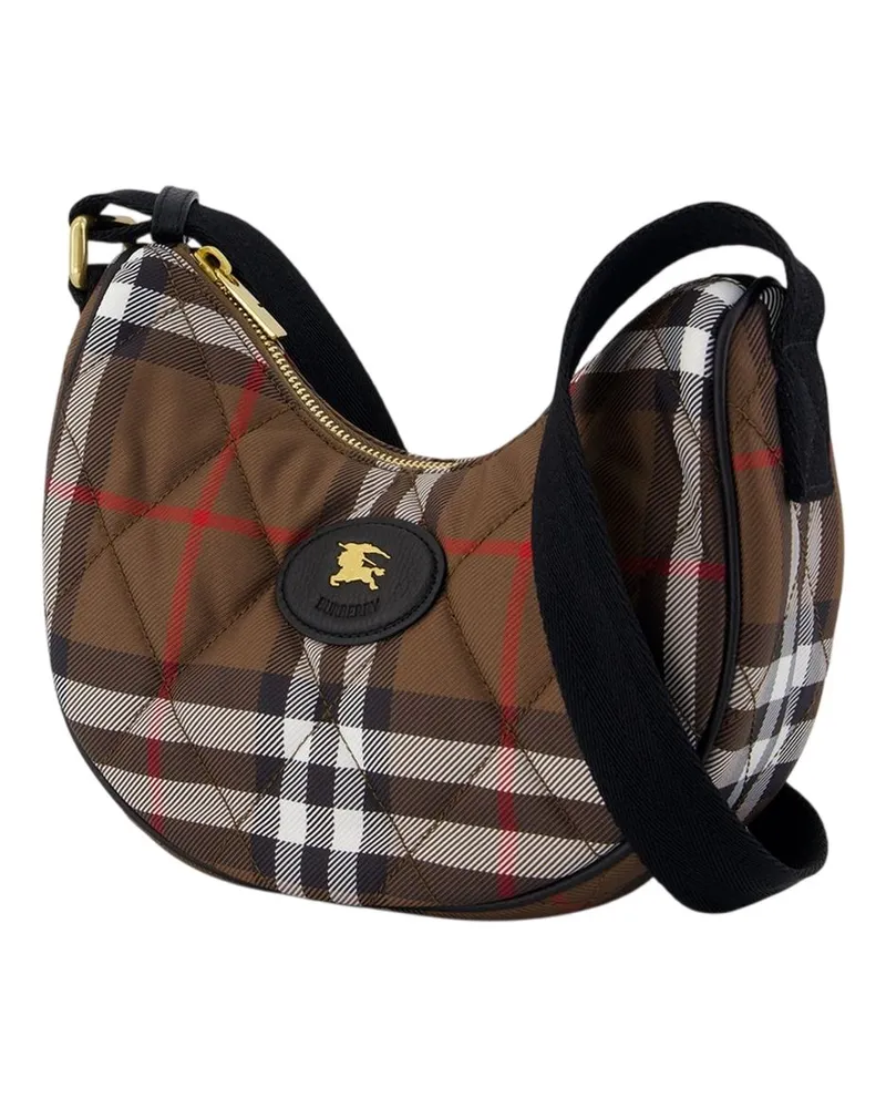Burberry LL Horseshoe Shoulder Bag — Brown Brown