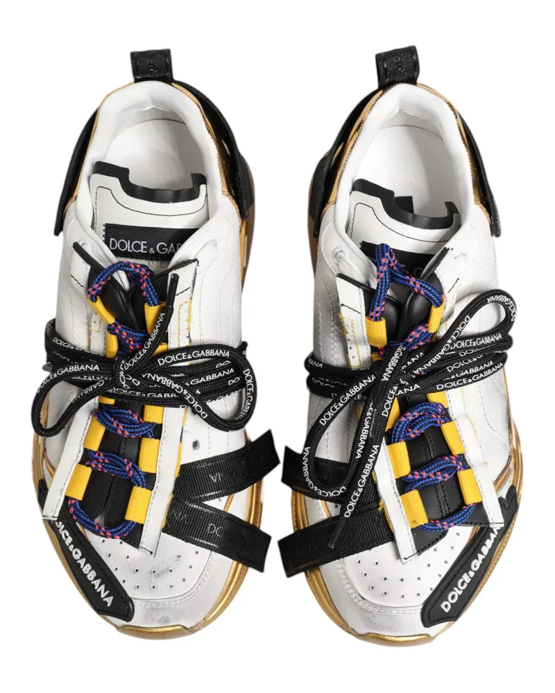 Dolce & Gabbana Men's Multicolor Daymaster Low Top Sneakers Shoes Multicolor