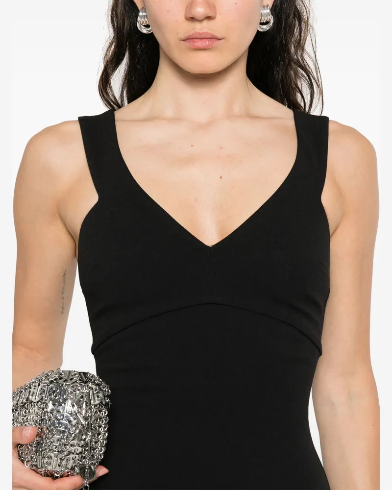 Solace London Nalani Maxi Dress — Black Black