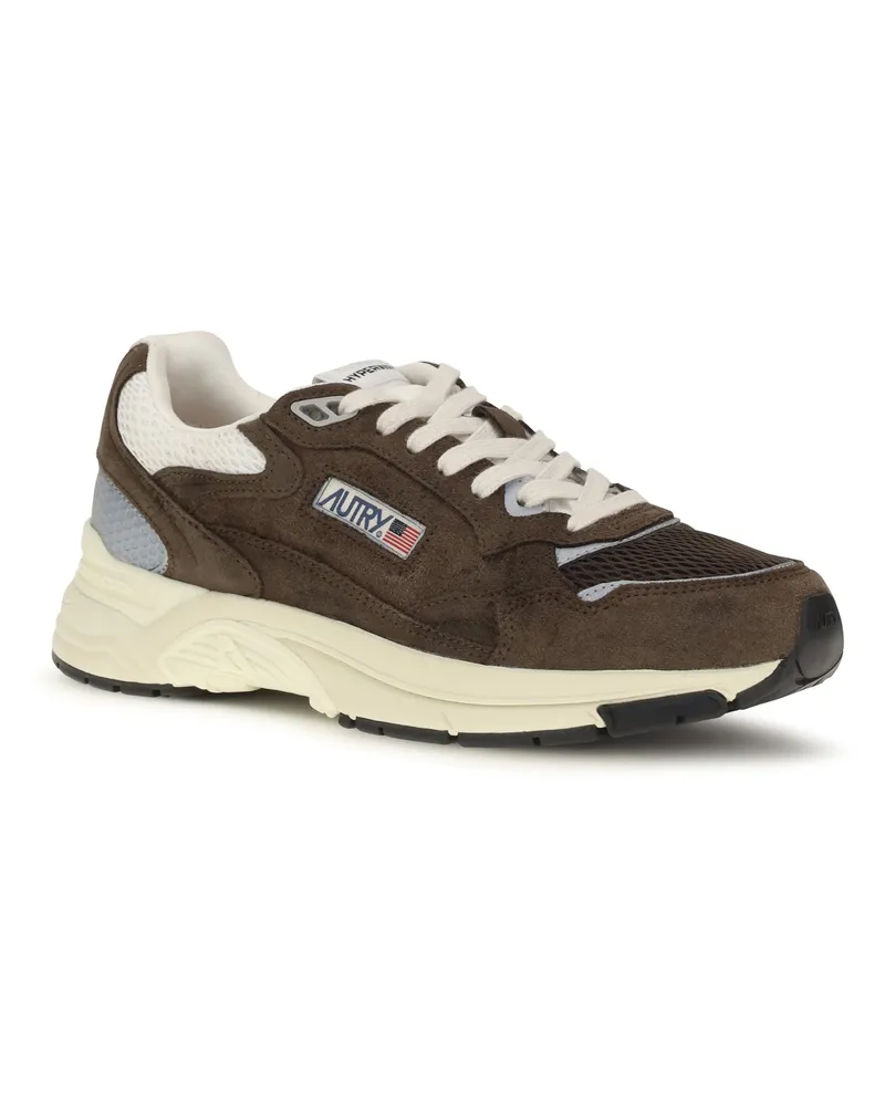 AUTRY Men's Hyperway Low Sneakers Mesh Cotto-Marshmallow Cotto/marshmallow Brown