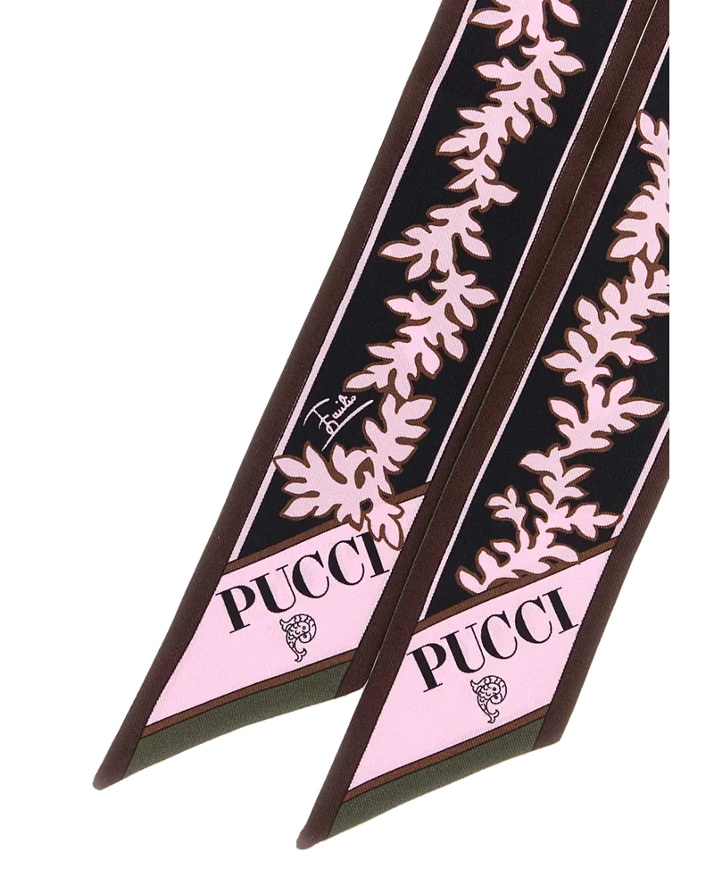 Emilio Pucci Silk Scarf — Pink Pink