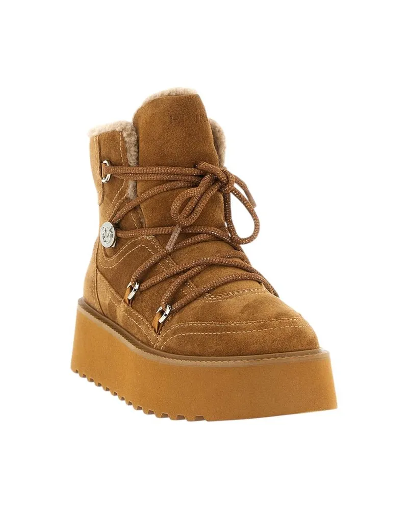 Pinko Ankle Boots — Brown Brown