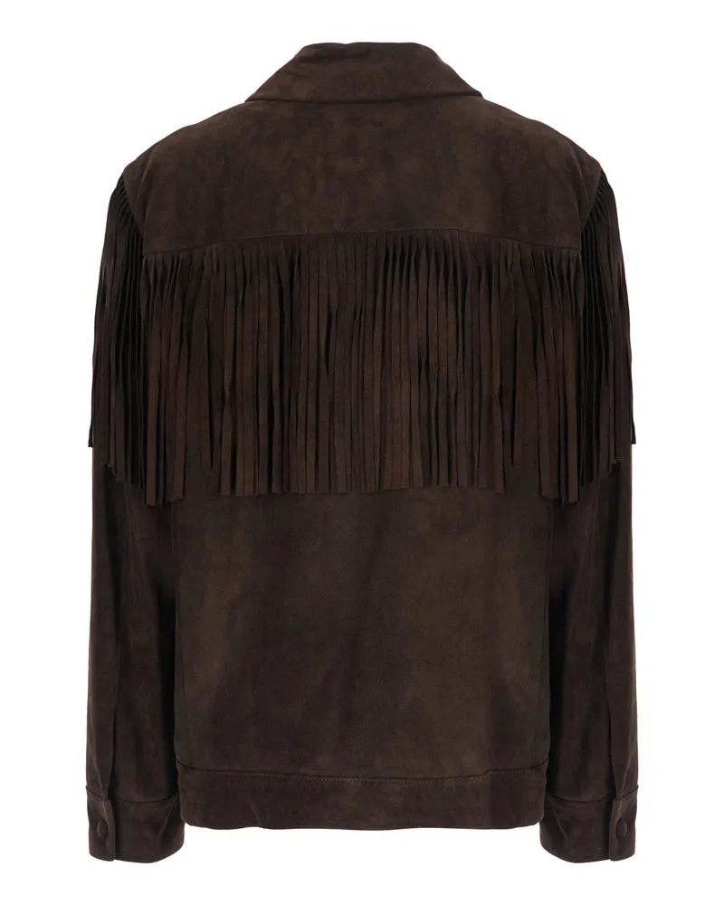 Frame Denim Rodeo Jacket — Brown Brown