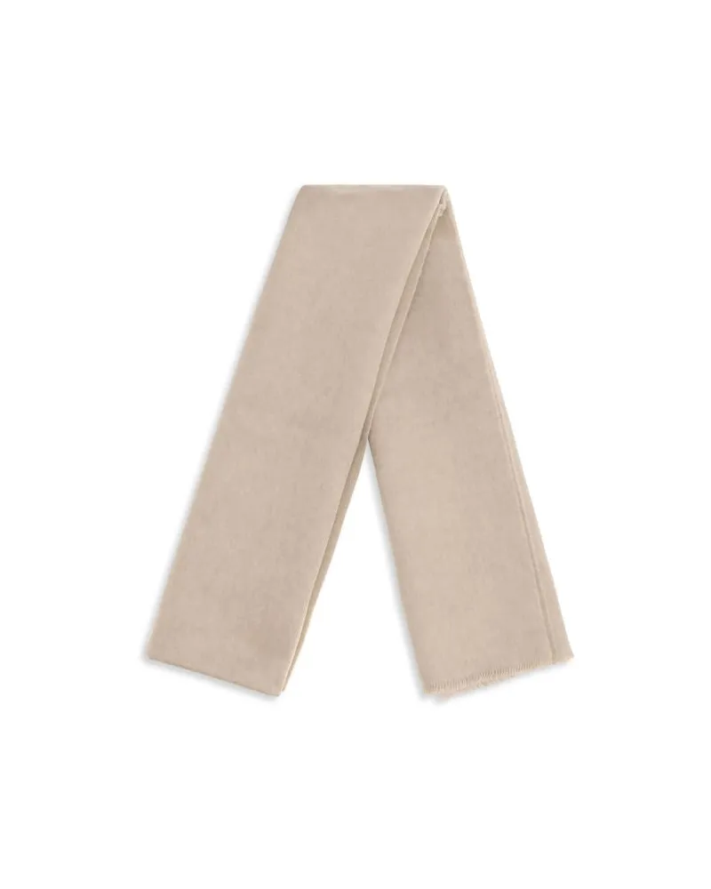 Jacquemus Merino Wool Scarf — Beige Beige