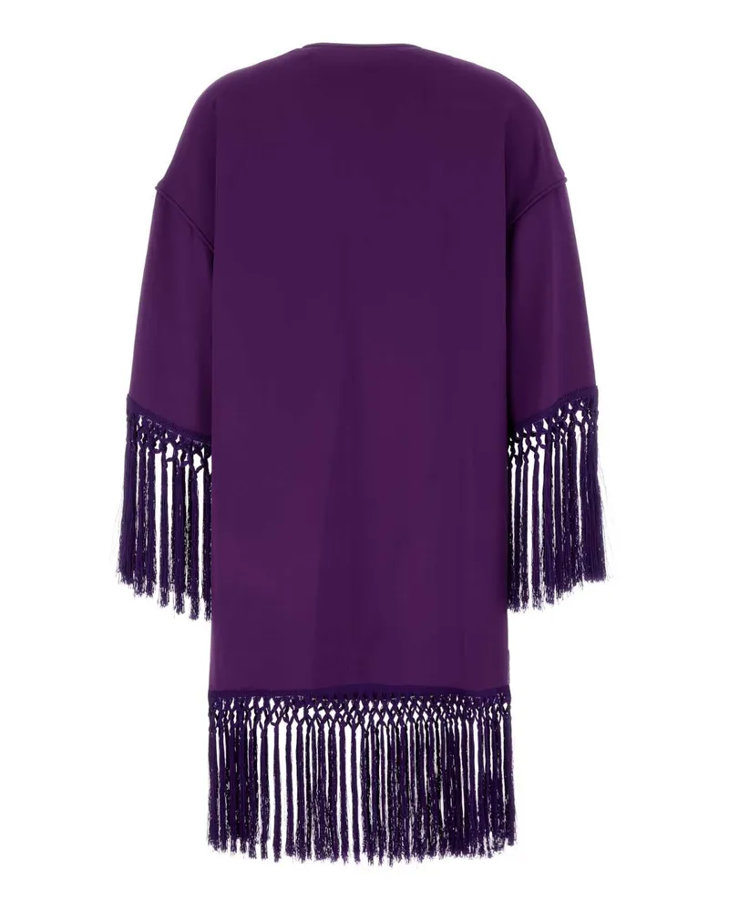 Valentino Garavani Women's Purple Cady Dress Purpleorchid Exterior: Silk Abiti Purple