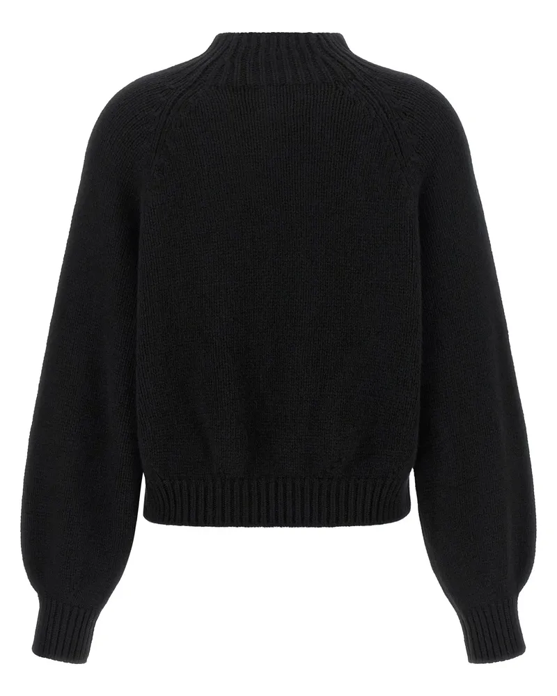 KHAITE Cain Sweater — Black Black